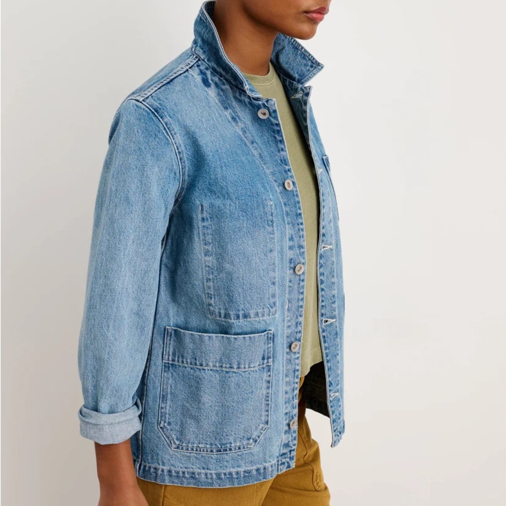 Alex Mill Britt Work Jacket in Denim
